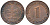 ФРГ 1 ПФЕННИГ 1968 F KM 105, J.380 сталь плакированная медью 75-417
