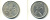 Великобритания 5 пенсов 1968 Елизавета II (1952-2022) KM 911, Spink 4233 (D1) медно-никель 83-456