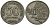 Индонезия 50 рупий 1971 райская птица KM 35 медно-никель 4138-1241