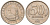 СССР 50 копеек 1991 ЛМД, ГКЧП KM 292 медно-никель 187-335