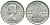 Австралия 3 пенса 1958 m, Елизавета II (1952-2022) KM 57 серебро 71-553