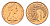 Новая Зеландия 1 цент 1969 тираж 50.000 экземпляров KM 31 бронза BU 4651-157