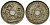 Бельгия 5 сантимов 1922 Belgie KM 67 медно-никель 4173-248