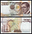 Италия 2000 лир 1990 Pick 115 бумага 2195-21-3-2
