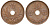 Финляндия 10 пенни 1941 KM 33.1 медь 51-3627