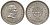 Уругвай 25 сентесимо 1960 KM 40 медно-никель 4169-926
