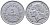 Франция 5 франков 1949 тип Лаврийе KM 888b.1, LE FRANC 339.17 алюминий 59-323