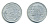 Франция 2 франка 1949 В, тип Morlon KM 886а.2, Le Franc 269.15 алюминий 80-637