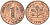 ФРГ 1 пфенниг 1991 D KM 105, J.380 сталь плакированная медью 3955-652