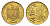 Молдавия (Молдова) 50 бань (бани) 1997 KM 10 сталь плакированная латунью UNC 26-518