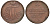 Россия 2 копейки 1799 ЕМ, Павел I (1796-1801) Биткин 115 медь 1103-3-12