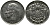 БЕЛЬГИЯ 10 ФРАНКОВ 1973 BELGIE, БОДУЭН I (1951-1993) KM 156.1 никель 3333-1043