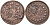 Британская Малайя, Пенанг 1 цент 1828 Madras mint, Британская колония KM 15 (14) медь 4590-641