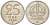 Швеция 25 эре 1946 TS, Густав V (1907-1950) KM 816 серебро 4147-966