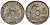 Бельгия 5 сантимов 1927 Belgie KM 67 медно-никель 4602-125