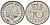 НИДЕРЛАНДЫ 10 ЦЕНТОВ 1954 ЮЛИАНА KM 182 никель 96-516