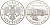 Россия 3 рубля 1992 Эпоха просвещения, Академия наук KM 350 серебро PROOF 02-127-32