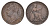 Великобритания 1 фартинг 1821 Георг IV (1820-1830) KM 677, Spink 3822 медь 4664-233