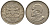 Кения 50 центов 1968 Джомо Кениата KM 4 медно-никель 4182-155