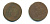 РОССИЯ 1 КОПЕЙКА 1760 медь 61-952