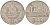 Румыния 3 лея 1966 KM 96 сталь плакированная никелем 4601-641