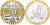 САН-МАРИНО МЕДАЛЬ ND НОВЫЕ ЕВРОМОНЕТЫ биметалл PROOF 04-174-13