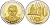 Ватикан 10 евро 2007 Европробник, большой формат  биметалл  PROOF  04-268-44