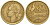 ФРАНЦИЯ 20 ФРАНКОВ 1950 4 ПЕРА KM 917.1, LE FRANC 402.3 алюминиевая бронза 186-357