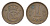 Дания 1 эре 1915 HCN; GJ, Кристиан X (1912-1947) KM 812 бронза 4649-518
