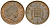 Великобритания 1 пенни 1999 Елизавета II (1952-2022) KM 986, Spink 4710 (B5) сталь плакированная бронзой 4135-457