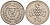 Кипр 50 милсов 1963 виноградная гроздь KM 41 медно-никель 4571-1022