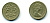 Великобритания 1 фунт 1983 Елизавета II (1952-2022) KM 933, Spink 4221 никель латунь 35-347
