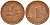 ФРГ 1 пфенниг 1989 J KM 105, J. 380 сталь плакированная медью    4598-658