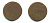 РОССИЯ 1 КОПЕЙКА 1758 медь 61-235