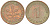 ФРГ 1 ПФЕННИГ 1980 D KM 105, J.380 сталь плакированная медью 3718-227