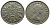 Великобритания 2 шиллинга (флорин) 1956 Елизавета II (1952-2022) KM 906, Spink 4146 медно-никель 4607-945
