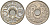 Франция 5 сантимов 1935 KM 875 медно-никель 4596-629