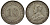 Стрейтс-Сетлментс 10 центов 1927 Георг V (1910-1936) КМ 29b серебро 53-643
