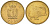 Мальта 1 цент 2001 ласка, горностай KM 93 никель латунь UNC 192-1225