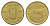 Непал 10 пайс 1971 BS 2028, ФАО KM 766 латунь 4613-428