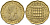 Великобритания 3 пенса 1967 Елизавета II (1952-2022) KM 900, Spink 4153 никель латунь 4126-333