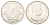 Словакия 50 крон 1944 5 лет Словацкой республике KM 10 серебро UNC 413-1042