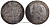Австрия, Священная Римская империя 1 талер 1607 Рудольф II (1576-1612) редкий портрет, монетный двор Hall KM 603, Dav. 3006 серебро 00-819-68