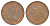 Джерси 2 пенса 1987 Елизавета II (1952-2022), Сент-Хелиер KM 55 бронза    4660-221