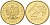 Польша 2 гроша 2004 MW KM 277, Parchimowicz 702k латунь UNC 02-264-23