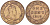Канада 1 цент 1910 Эдуард VII (1901-1910) KM 8 бронза 4448-851