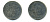 Тунис 1/2 динара 1976 FAO KM 303 медно-никель 176-336