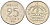 Швеция 25 эре 1960 TS, Густав VI Адольф (1950-1973) KM 824 серебро 4147-1113