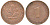 ФРГ 1 пфенниг 1974 J KM 105, J.380 сталь плакированная медью 4174-446