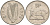 Ирландия 5 пенсов 1976 бык KM 22 медно-никель 4146-527